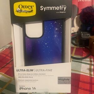 OtterBox Symmetry Series iPhone 16 Case - Starry Blue